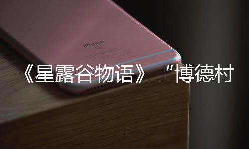 《星露谷物语》“博德村”MOD作者回忆艰难开发历程