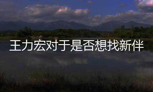 王力宏对于是否想找新伴侣的回应——情感深处的思考与期待