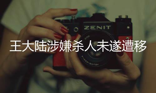 王大陆涉嫌杀人未遂遭移送侦办