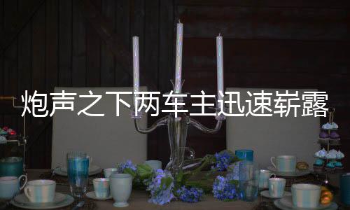 炮声之下两车主迅速崭露头角，涨粉逾二十万瞩目瞩目