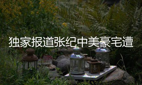 独家报道张纪中美豪宅遭遇火灾，损失惨重