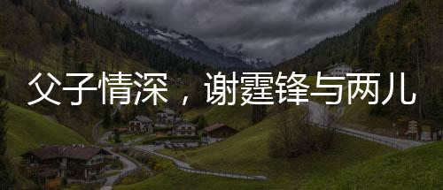 父子情深，谢霆锋与两儿子罕见合影展现温馨家庭