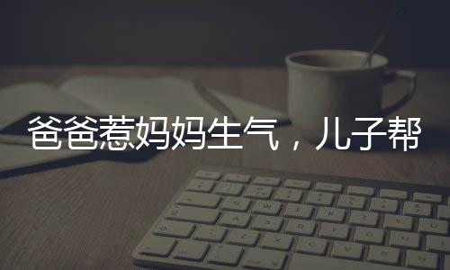 爸爸惹妈妈生气，儿子帮妈妈复仇，家庭纷争背后的情感纠葛