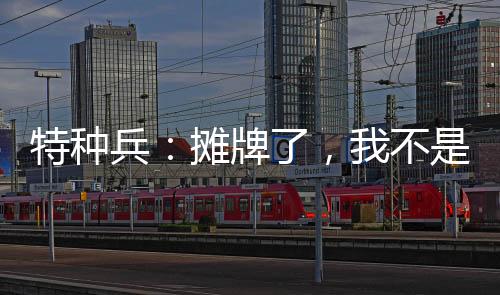 特种兵：摊牌了，我不是童子军