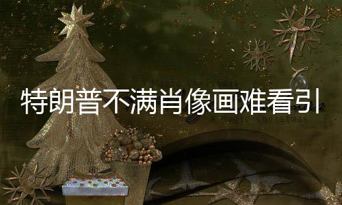 特朗普不满肖像画难看引发的争议热议
