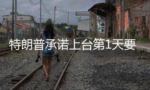 特朗普承诺上台第1天要做的10件事情