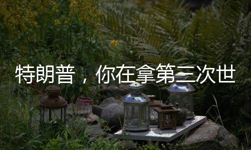 特朗普，你在拿第三次世界大战赌博