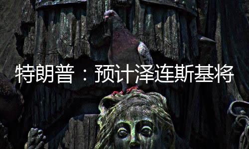 特朗普：预计泽连斯基将与美国签署矿产协议