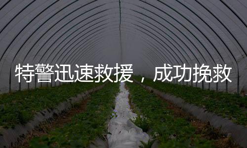 特警迅速救援，成功挽救女子轻生瞬间