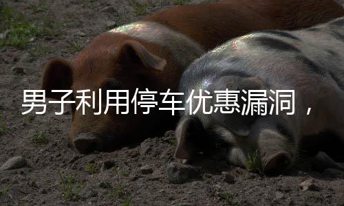 男子利用停车优惠漏洞，频繁逃费被曝光，涉嫌逃费停车费达71次