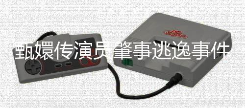 甄嬛传演员肇事逃逸事件，引发社会关注与深思的一二三四五六七八九十