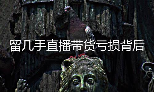 留几手直播带货亏损背后的故事