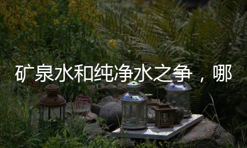 矿泉水和纯净水之争，哪个更健康？