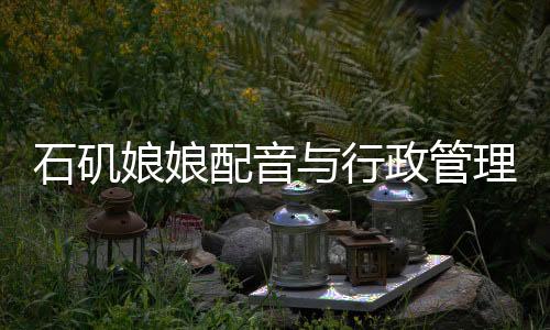 石矶娘娘配音与行政管理，发掘幕后魅力，揭秘行政新风尚