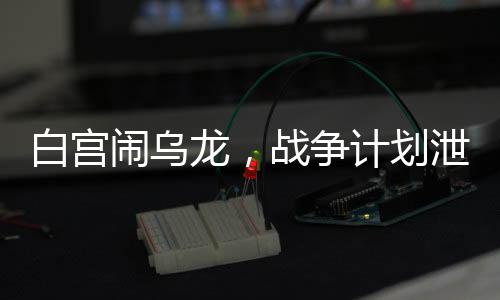 白宫闹乌龙，战争计划泄露事件揭秘，群聊拉错人引发轩然大波