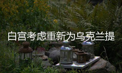 白宫考虑重新为乌克兰提供资金支持，美国的新一轮援助计划浮出水面