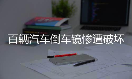 百辆汽车倒车镜惨遭破坏，案件背后的惊人内幕