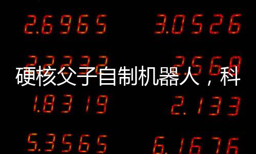 硬核父子自制机器人，科幻大片般的创新之旅