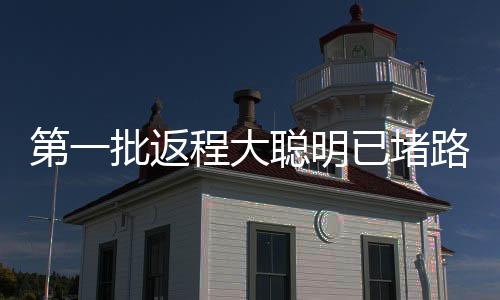 第一批返程大聪明已堵路上