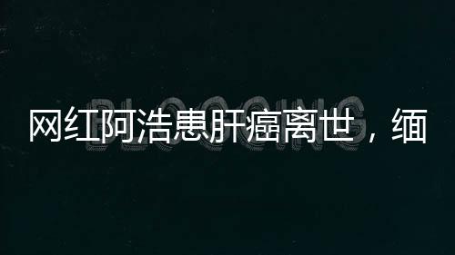 网红阿浩患肝癌离世，缅怀年轻生命的逝去与警醒社会的健康警钟