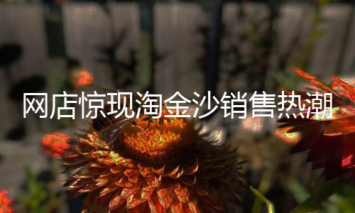 网店惊现淘金沙销售热潮，数元一包，宣称至少可淘出1克纯金