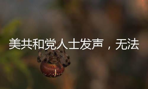 美共和党人士发声，无法容忍中国持续繁荣与富强