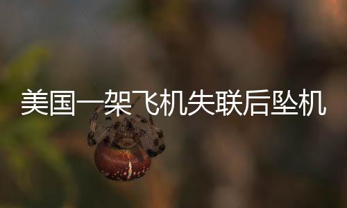 美国一架飞机失联后坠机，造成十人遇难，惨痛事故揭秘
