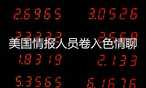 美国情报人员卷入色情聊天事件曝光