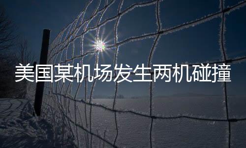 美国某机场发生两机碰撞事故，震惊全球的航空安全事件