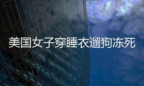 美国女子穿睡衣遛狗冻死自家后院，引发社会关注与思考