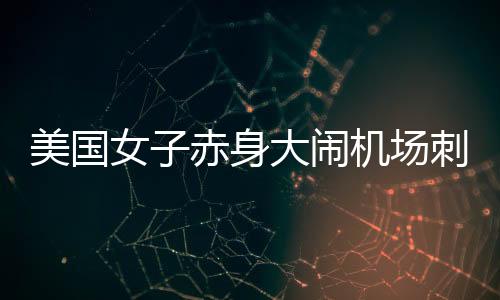 美国女子赤身大闹机场刺伤多人事件