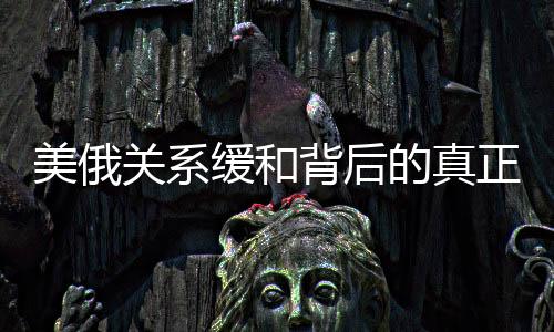 美俄关系缓和背后的真正诉求探讨