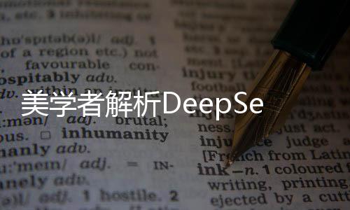 美学者解析DeepSeek技术原理