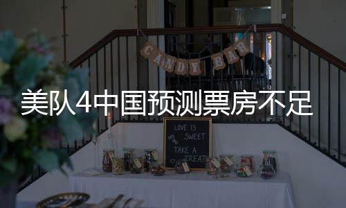 美队4中国预测票房不足2亿，深度分析与观察