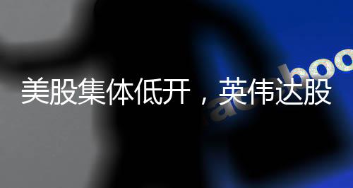 美股集体低开，英伟达股价暴跌超12%