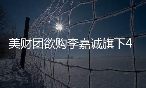美财团欲购李嘉诚旗下43个港口，背后的图谋与战略考量
