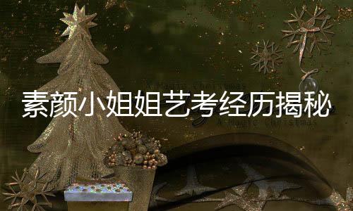 素颜小姐姐艺考经历揭秘，三次卸妆的挑战与背后故事
