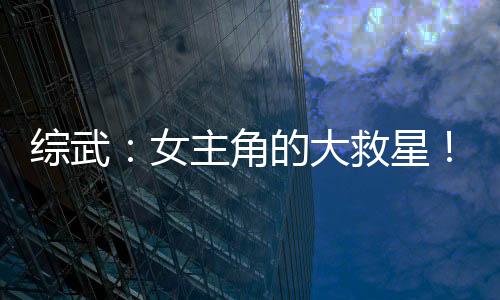 综武：女主角的大救星！