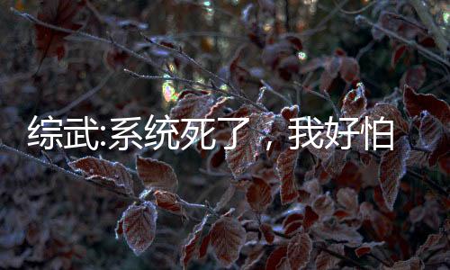 综武:系统死了，我好怕