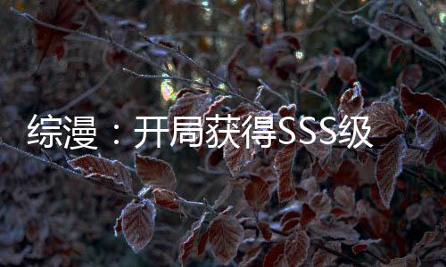 综漫：开局获得SSS级宝箱