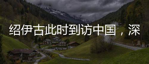 绍伊古此时到访中国，深化合作与战略对接的积极信号