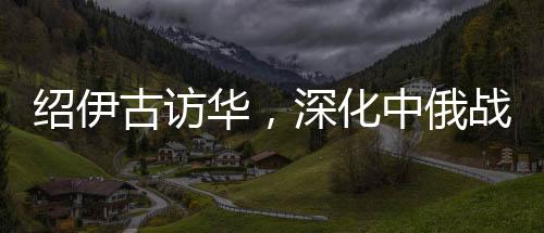 绍伊古访华，深化中俄战略合作的崭新篇章