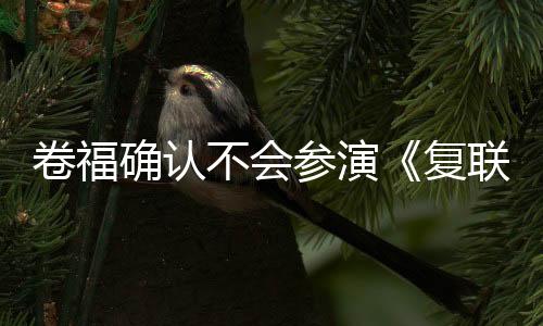 卷福确认不会参演《复联5》 但会是《复联6》的核心角色