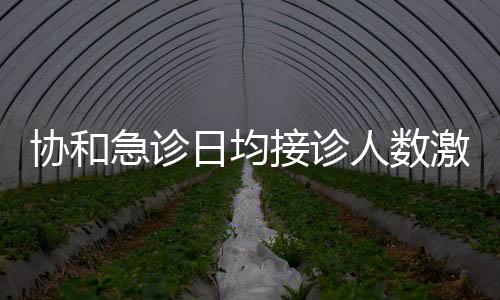 协和急诊日均接诊人数激增，忙爆炸态势引人关注