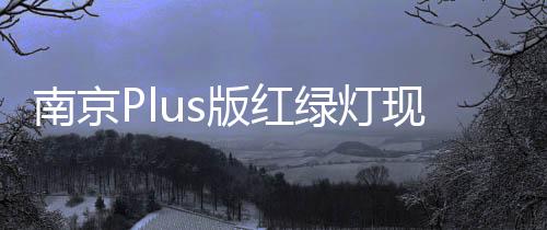 南京Plus版红绿灯现象引发热议