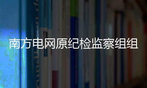 南方电网原纪检监察组组长龙飞受审