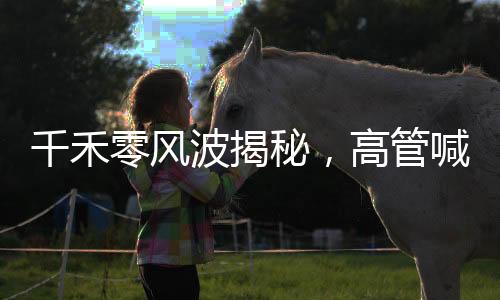 千禾零风波揭秘，高管喊冤，董事长坚定维护零添加理念