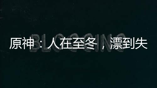 原神：人在至冬，漂到失联！