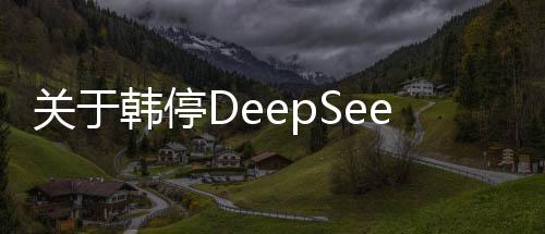 关于韩停DeepSeek下载，最新信息与全面指南