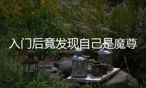 入门后竟发现自己是魔尊转世